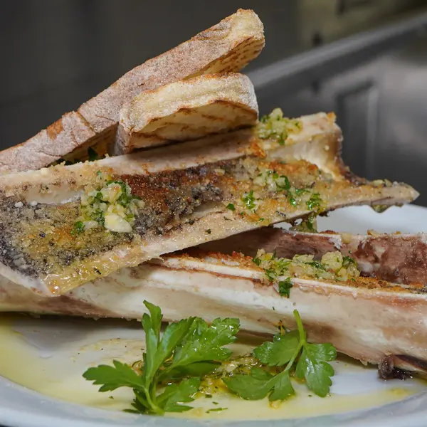 Roasted marrow bone